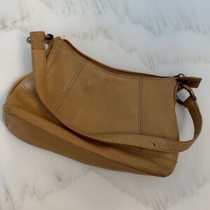 Wilsons Leather Light Brown Shoulder Bag